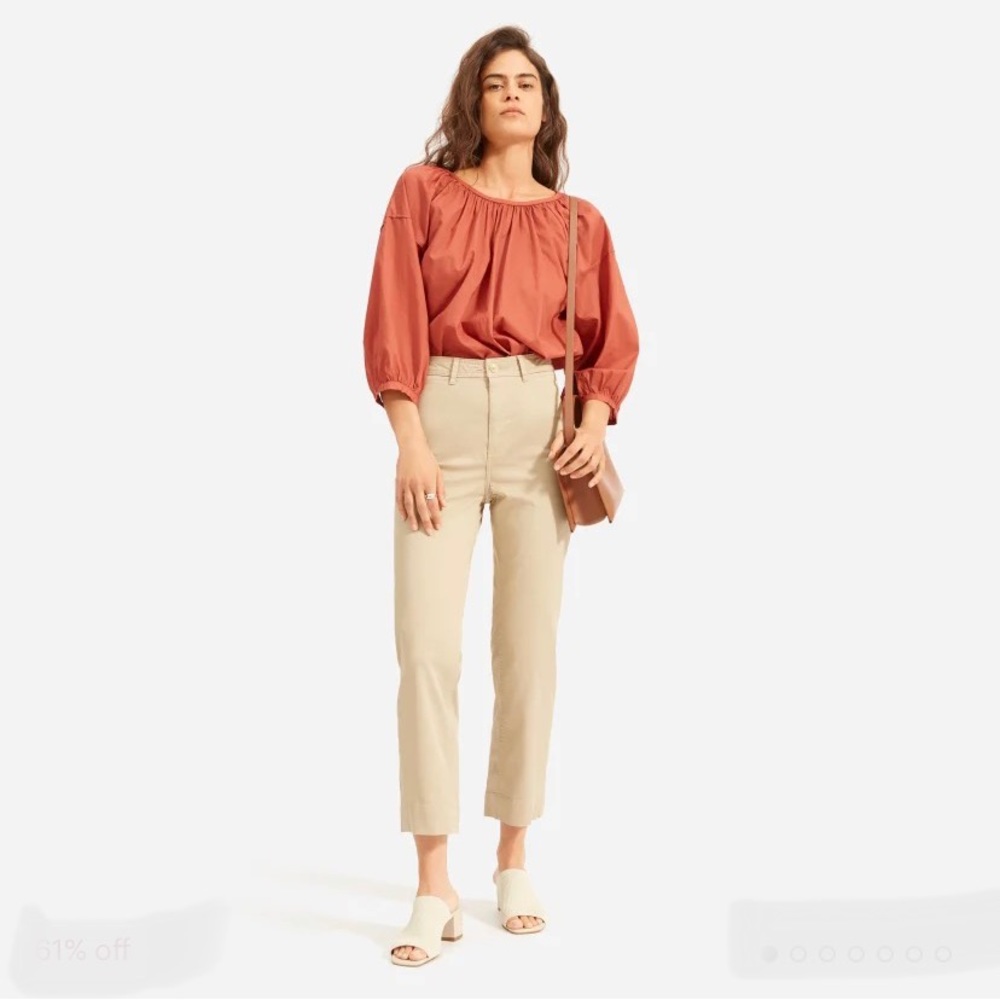 Everlane Lightweight Straight-Leg Crop